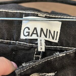 Ganni black jeans